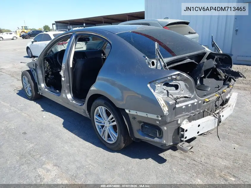 2013 Infiniti G37 Journey VIN: JN1CV6AP4DM713465 Lot: 45574080