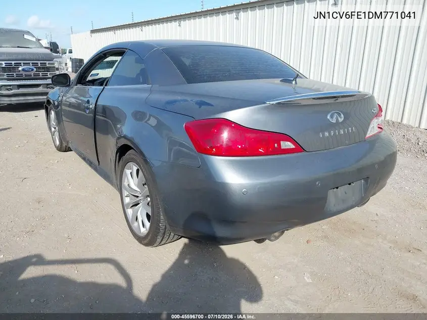 2013 Infiniti G37 VIN: JN1CV6FE1DM771041 Lot: 45596700