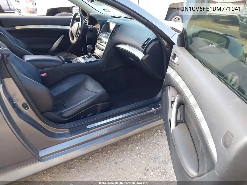 2013 Infiniti G37 VIN: JN1CV6FE1DM771041 Lot: 45596700