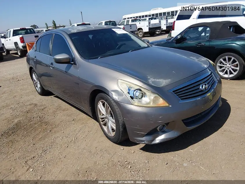 2013 Infiniti G37 Journey VIN: JN1CV6AP6DM301984 Lot: 45626820