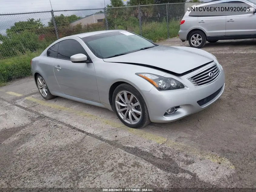 2013 Infiniti G37 Journey VIN: JN1CV6EK1DM920605 Lot: 45639475