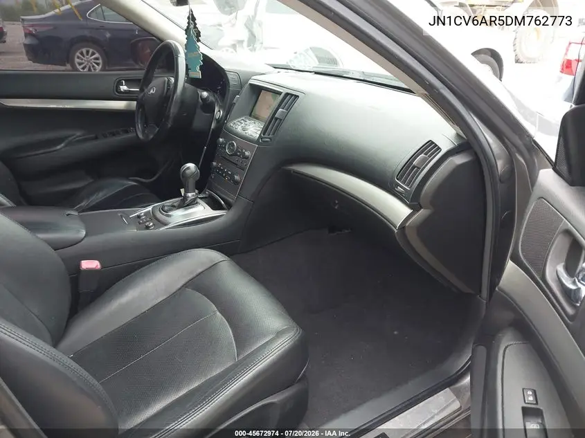 2013 Infiniti G37X VIN: JN1CV6AR5DM762773 Lot: 45672974