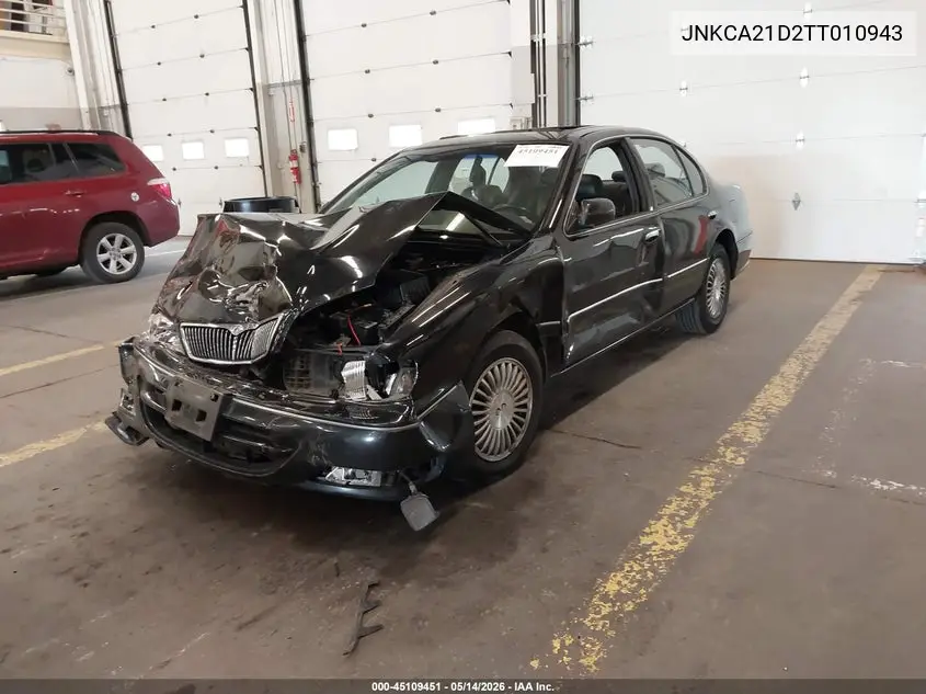 1996 Infiniti I30 VIN: JNKCA21D2TT010943 Lot: 45109451