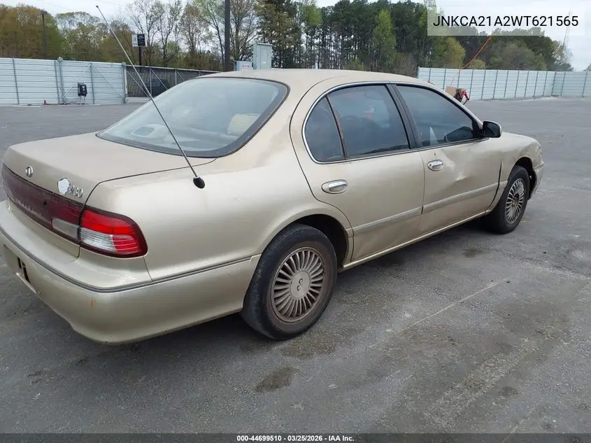 1998 Infiniti I30 Standard/Touring VIN: JNKCA21A2WT621565 Lot: 44699510