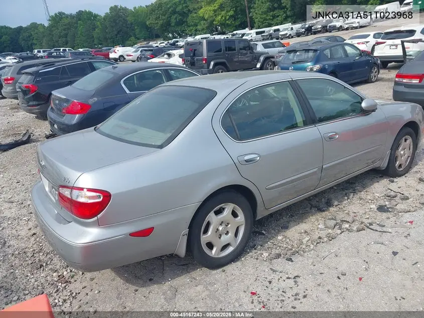 2001 Infiniti I30 Luxury VIN: JNKCA31A51T023968 Lot: 45167243
