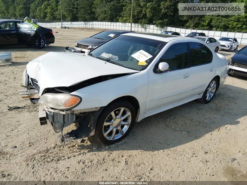 2002 Infiniti I35 Luxury VIN: JNKDA31A02T006856 Lot: 45470441