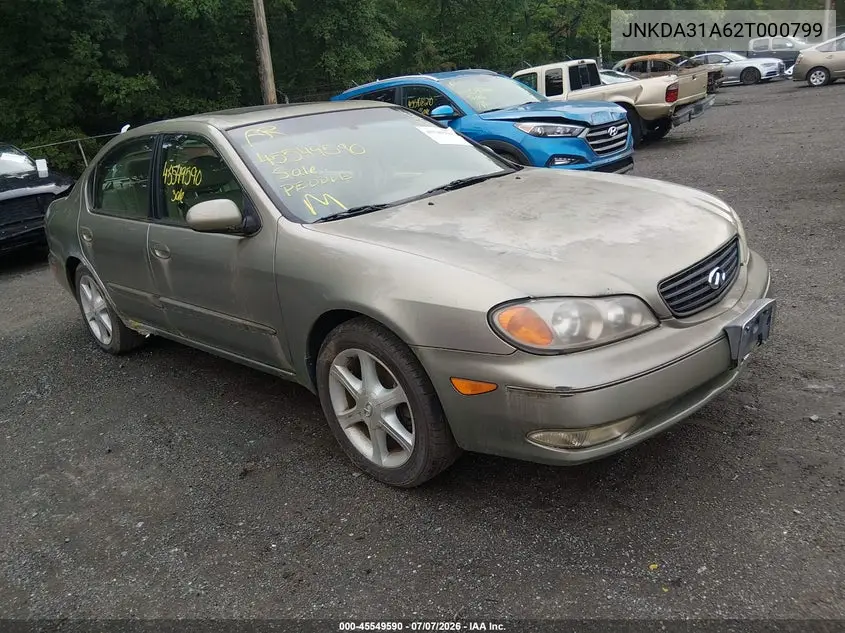 2002 Infiniti I35 Luxury VIN: JNKDA31A62T000799 Lot: 45549590