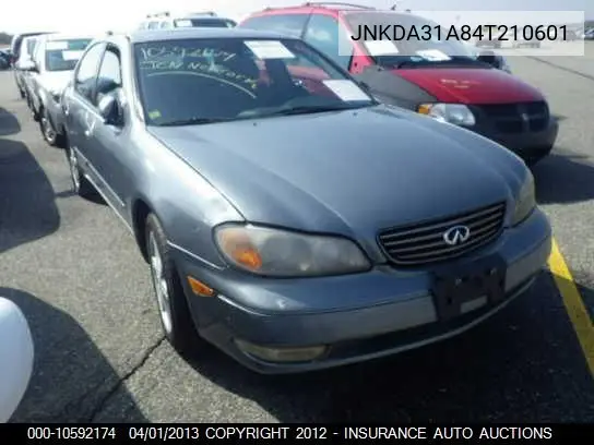 2004 Infiniti I35 VIN: JNKDA31A84T210601 Lot: 10592174