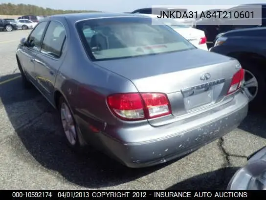2004 Infiniti I35 VIN: JNKDA31A84T210601 Lot: 10592174