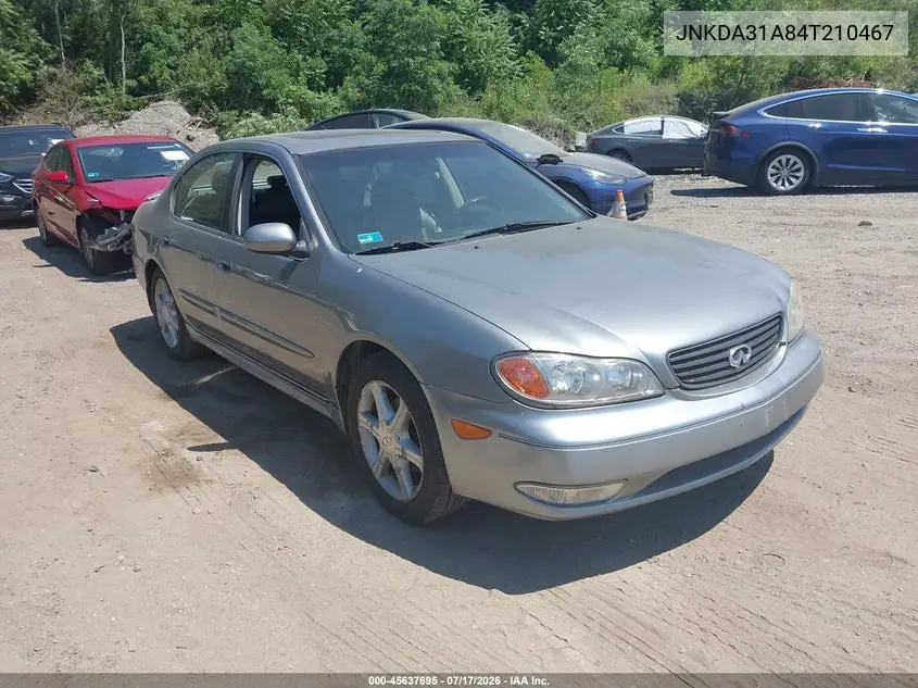2004 Infiniti I35 Luxury VIN: JNKDA31A84T210467 Lot: 45637695