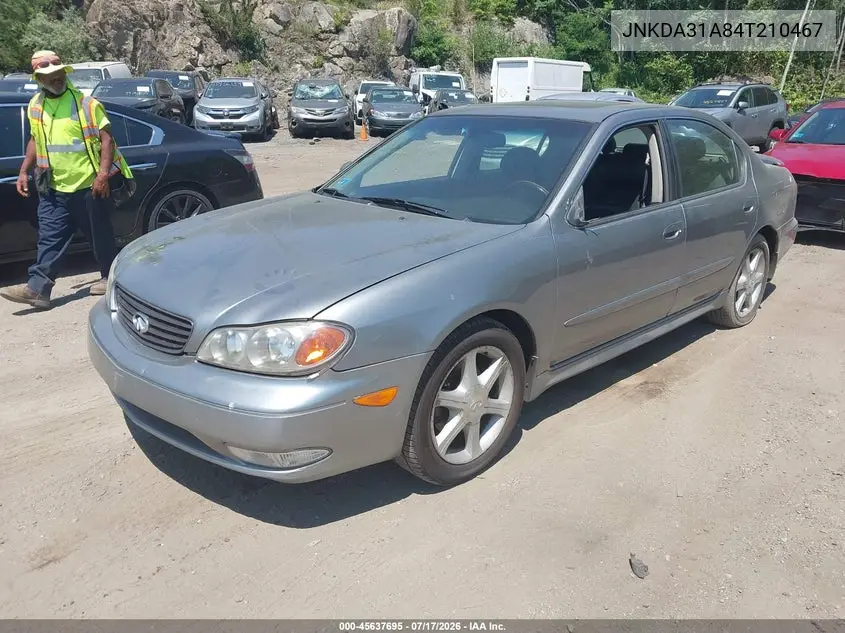 2004 Infiniti I35 Luxury VIN: JNKDA31A84T210467 Lot: 45637695