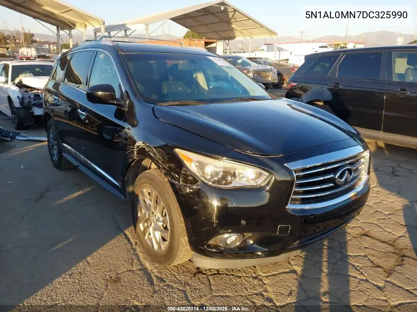 2013 Infiniti Jx35 VIN: 5N1AL0MN7DC325990 Lot: 43820314