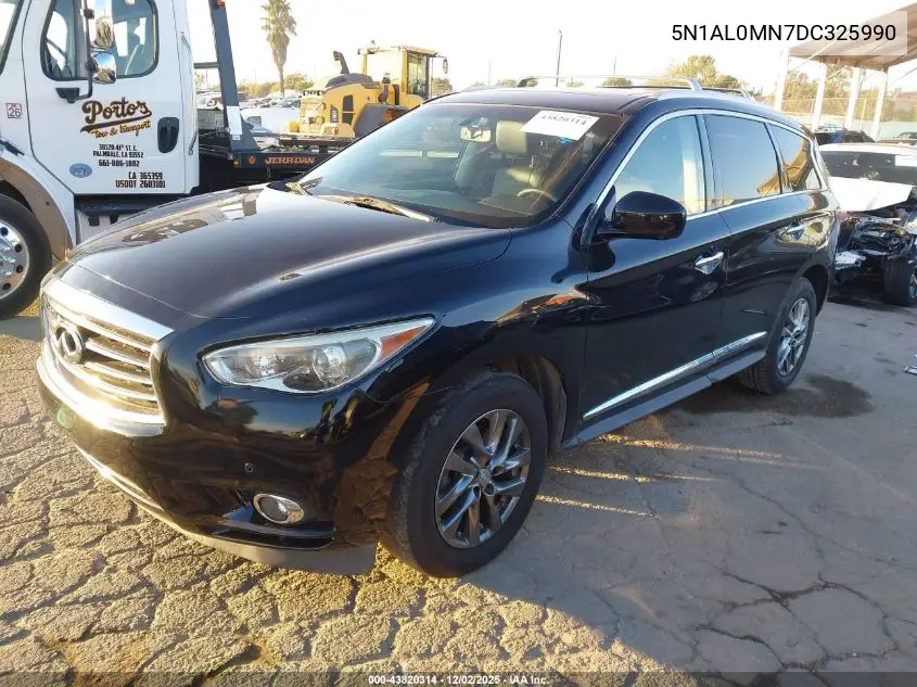 2013 Infiniti Jx35 VIN: 5N1AL0MN7DC325990 Lot: 43820314