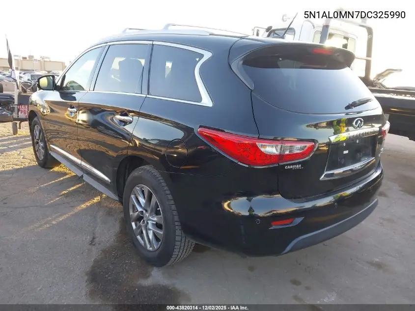 2013 Infiniti Jx35 VIN: 5N1AL0MN7DC325990 Lot: 43820314