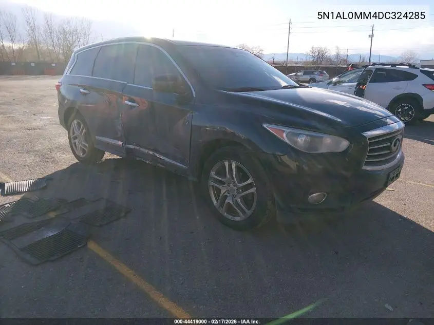 2013 Infiniti Jx35 VIN: 5N1AL0MM4DC324285 Lot: 44419000