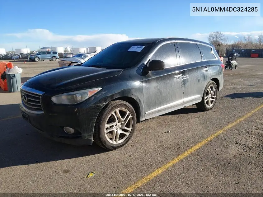 2013 Infiniti Jx35 VIN: 5N1AL0MM4DC324285 Lot: 44419000