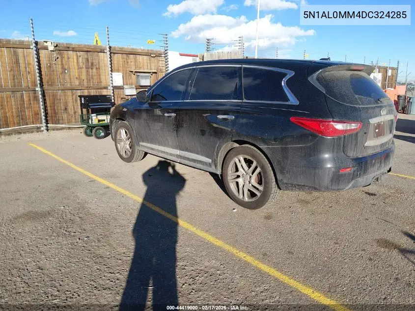 2013 Infiniti Jx35 VIN: 5N1AL0MM4DC324285 Lot: 44419000