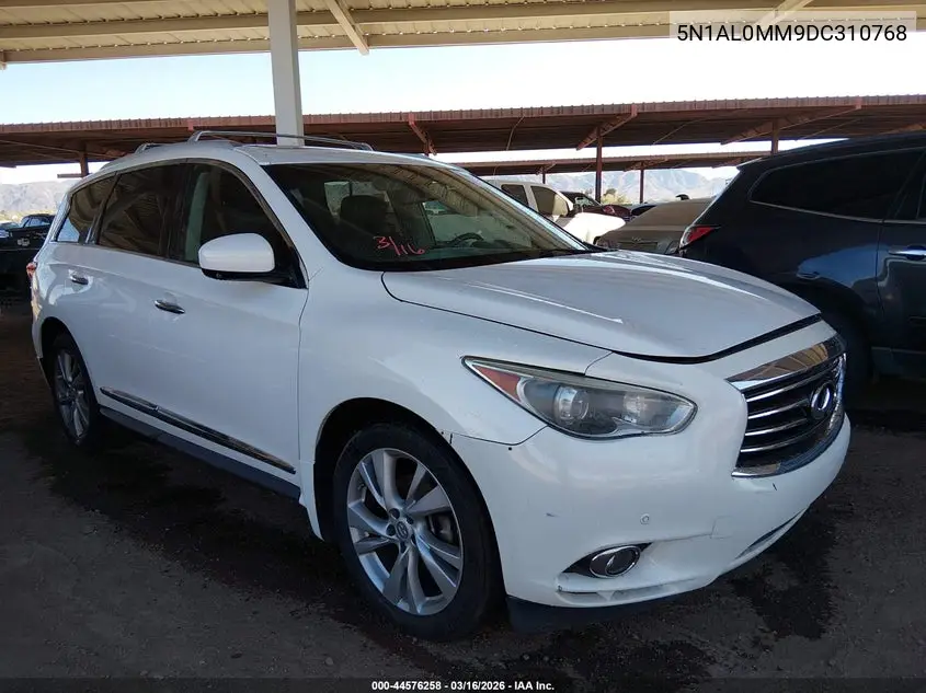 2013 Infiniti Jx35 VIN: 5N1AL0MM9DC310768 Lot: 44576258