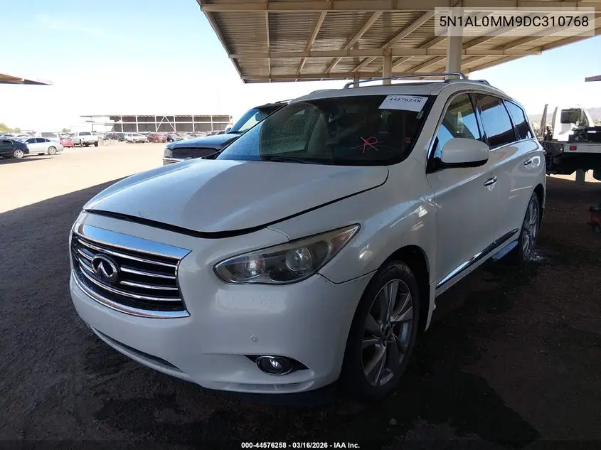 2013 Infiniti Jx35 VIN: 5N1AL0MM9DC310768 Lot: 44576258