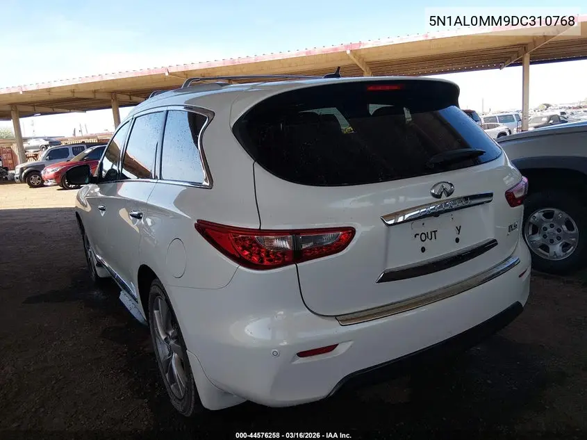 2013 Infiniti Jx35 VIN: 5N1AL0MM9DC310768 Lot: 44576258