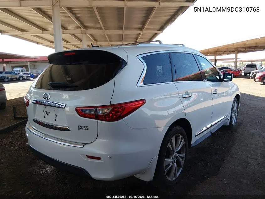 2013 Infiniti Jx35 VIN: 5N1AL0MM9DC310768 Lot: 44576258