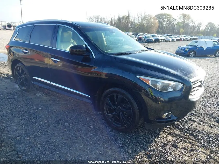 2013 Infiniti Jx35 VIN: 5N1AL0MN8DC303285 Lot: 44580882