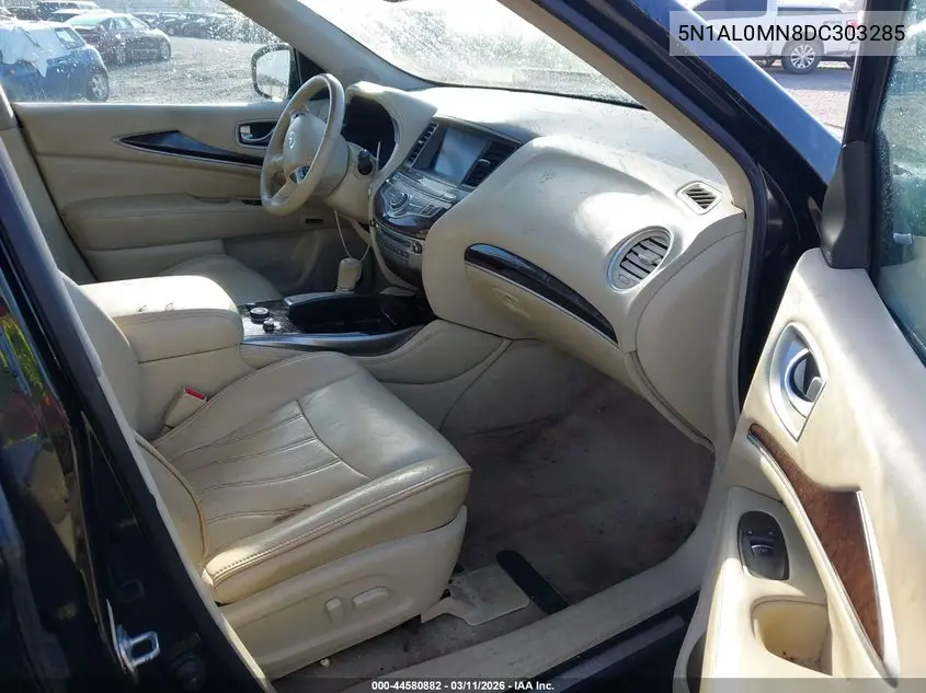 2013 Infiniti Jx35 VIN: 5N1AL0MN8DC303285 Lot: 44580882