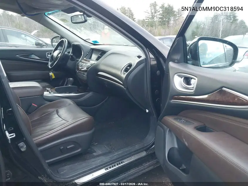 2013 Infiniti Jx35 VIN: 5N1AL0MM9DC318594 Lot: 44627927