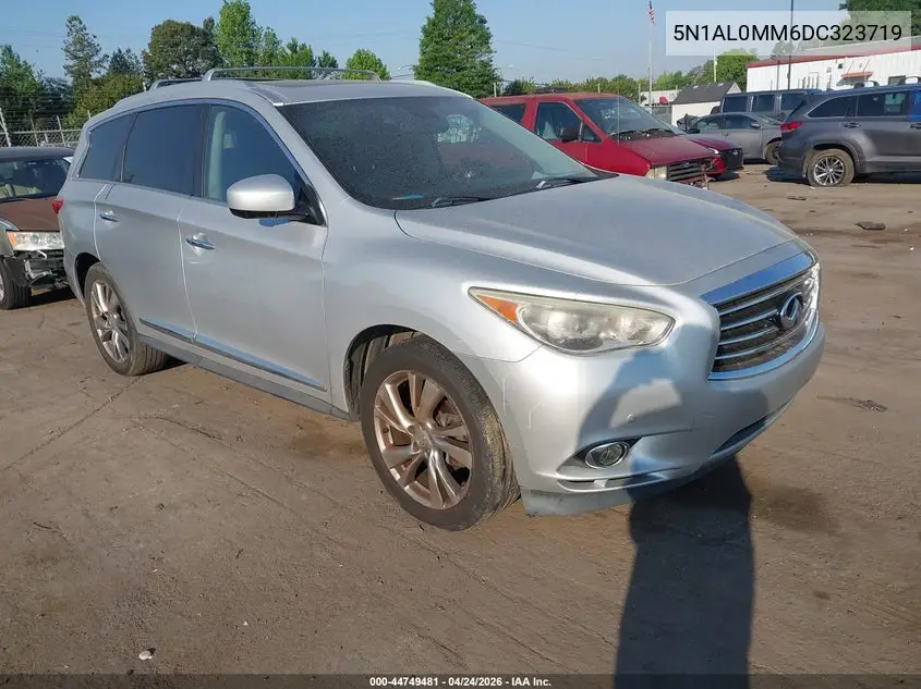 2013 Infiniti Jx35 VIN: 5N1AL0MM6DC323719 Lot: 44749481