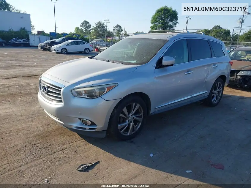 2013 Infiniti Jx35 VIN: 5N1AL0MM6DC323719 Lot: 44749481