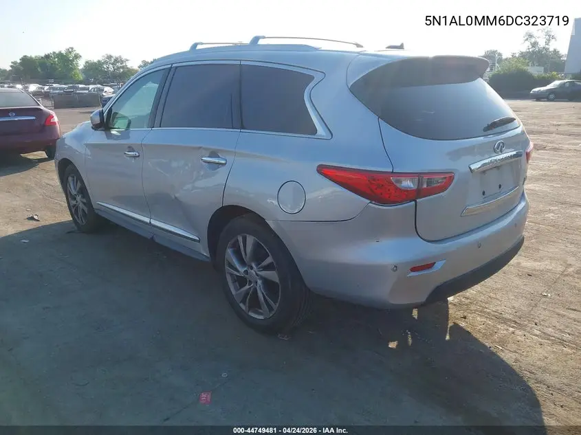 2013 Infiniti Jx35 VIN: 5N1AL0MM6DC323719 Lot: 44749481