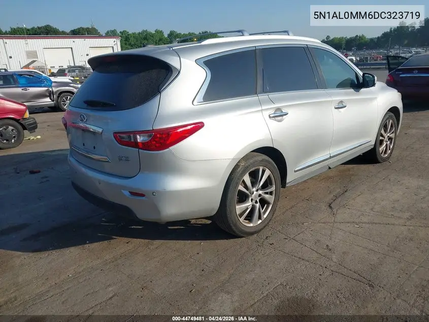 2013 Infiniti Jx35 VIN: 5N1AL0MM6DC323719 Lot: 44749481