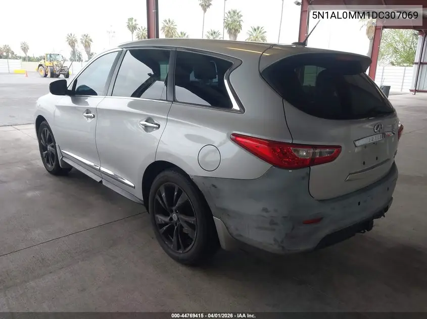 2013 Infiniti Jx35 VIN: 5N1AL0MM1DC307069 Lot: 44769415