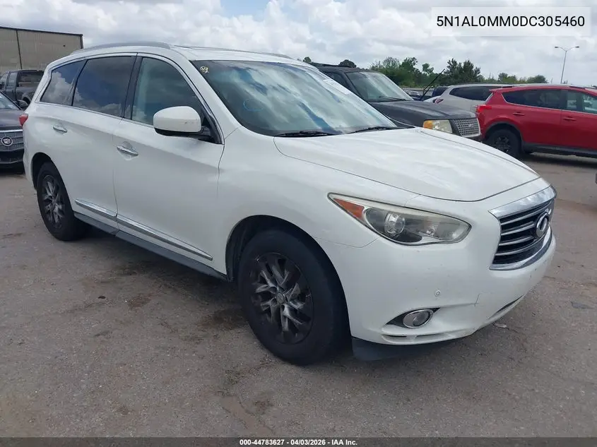 2013 Infiniti Jx35 VIN: 5N1AL0MM0DC305460 Lot: 44783627