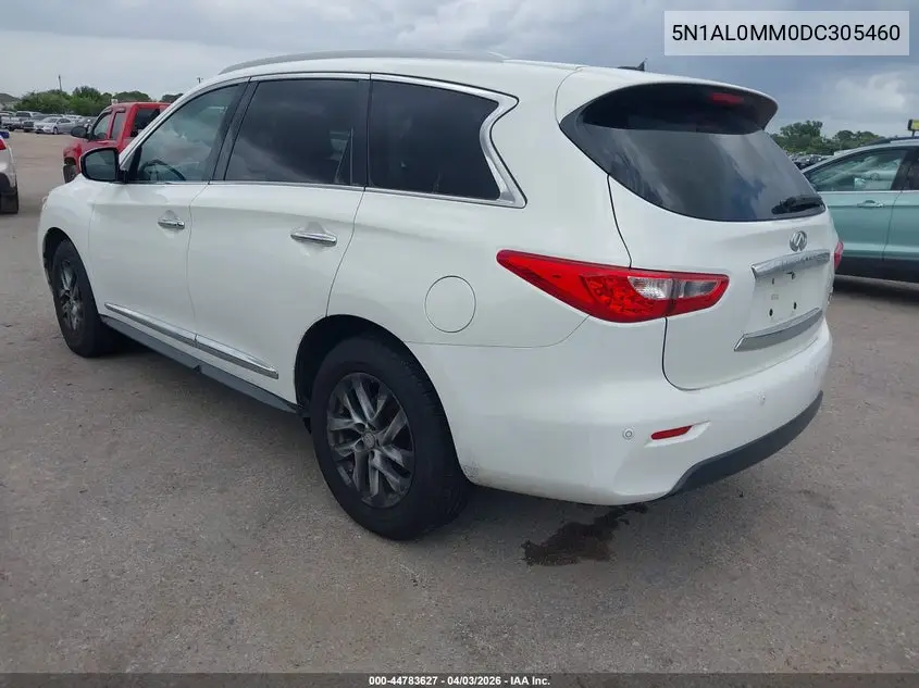 2013 Infiniti Jx35 VIN: 5N1AL0MM0DC305460 Lot: 44783627