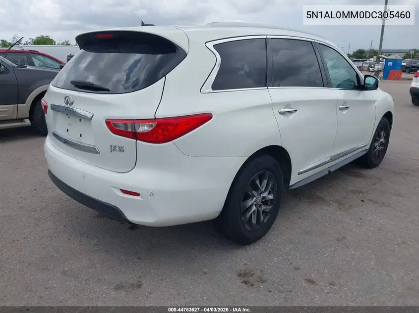 2013 Infiniti Jx35 VIN: 5N1AL0MM0DC305460 Lot: 44783627