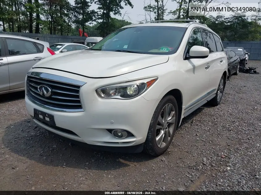 2013 Infiniti Jx35 VIN: 5N1AL0MM1DC349080 Lot: 44841891