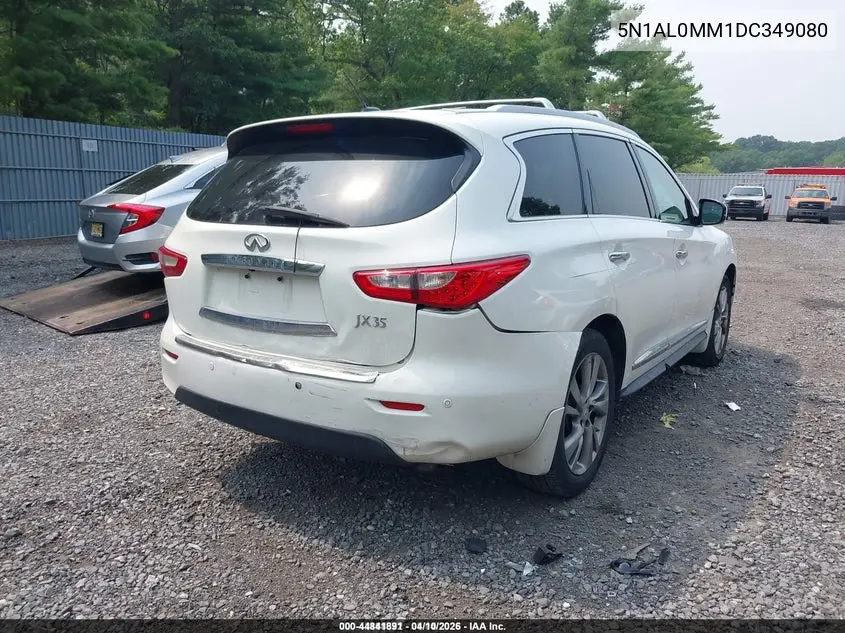 2013 Infiniti Jx35 VIN: 5N1AL0MM1DC349080 Lot: 44841891