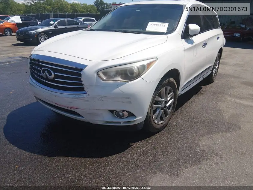 2013 Infiniti Jx35 VIN: 5N1AL0MN7DC301673 Lot: 44900222