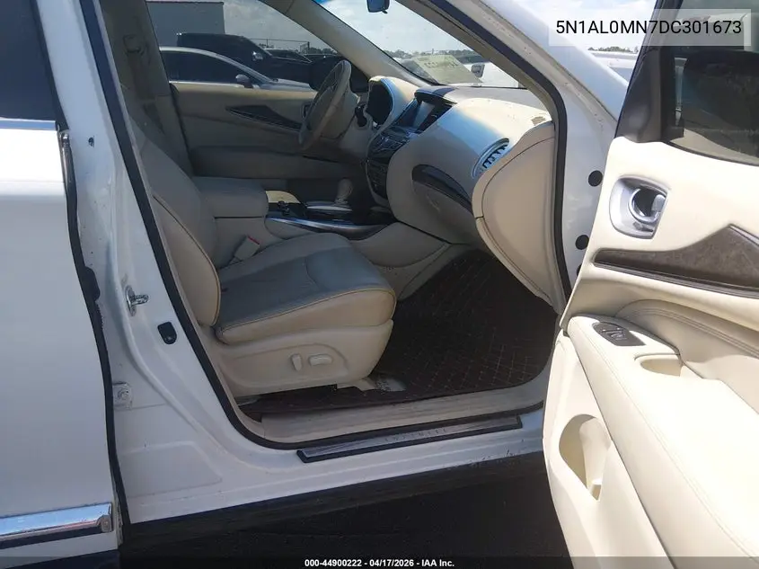 2013 Infiniti Jx35 VIN: 5N1AL0MN7DC301673 Lot: 44900222