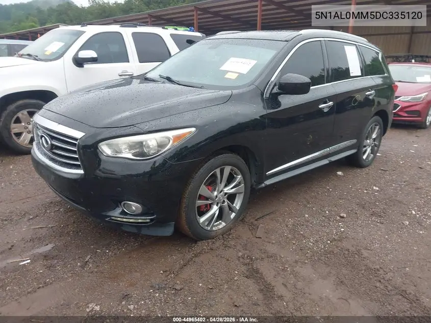 2013 Infiniti Jx35 VIN: 5N1AL0MM5DC335120 Lot: 44965402