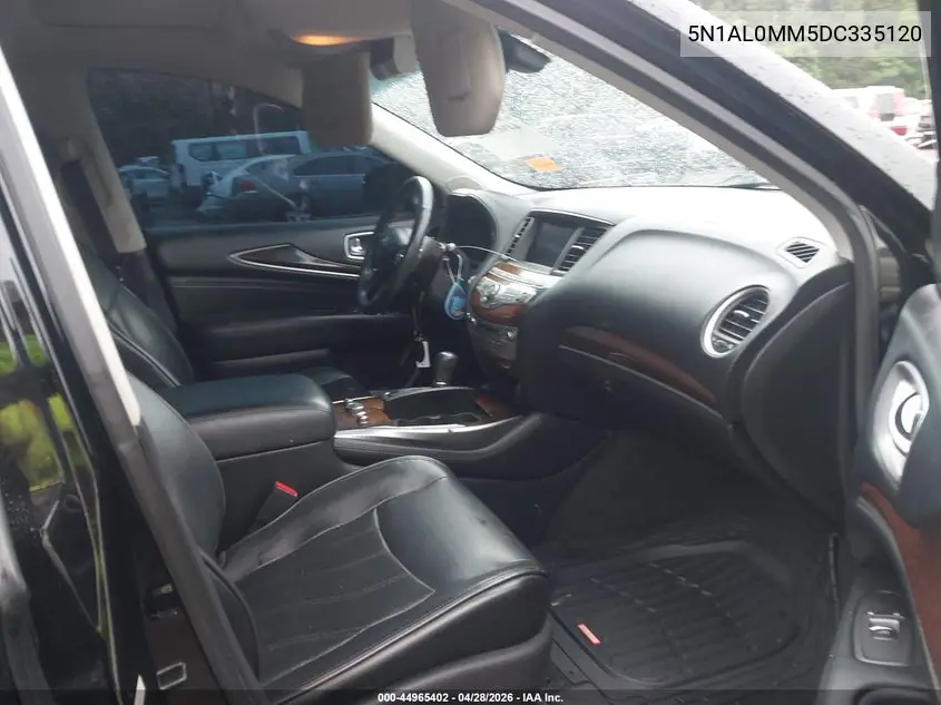 2013 Infiniti Jx35 VIN: 5N1AL0MM5DC335120 Lot: 44965402