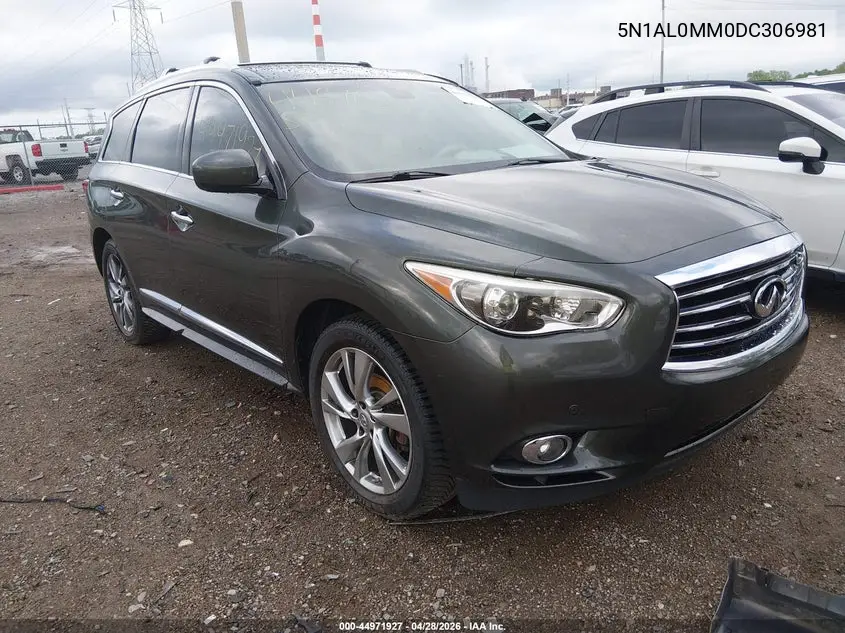 2013 Infiniti Jx35 VIN: 5N1AL0MM0DC306981 Lot: 44971927