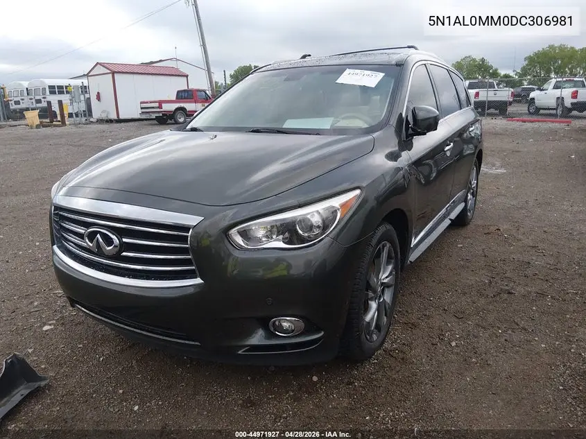 2013 Infiniti Jx35 VIN: 5N1AL0MM0DC306981 Lot: 44971927