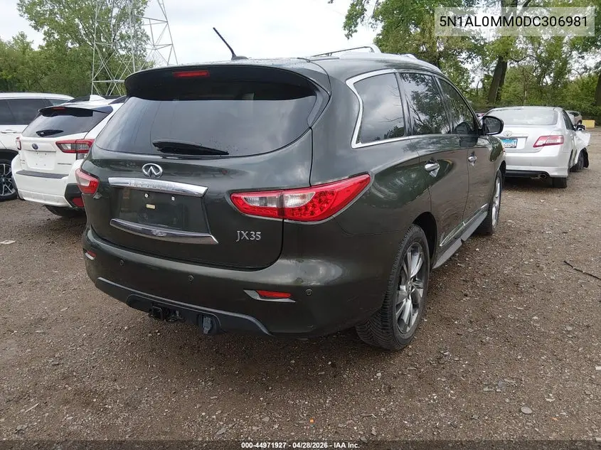 2013 Infiniti Jx35 VIN: 5N1AL0MM0DC306981 Lot: 44971927