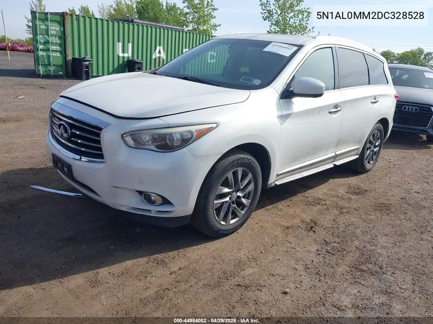 2013 Infiniti Jx35 VIN: 5N1AL0MM2DC328528 Lot: 44984002
