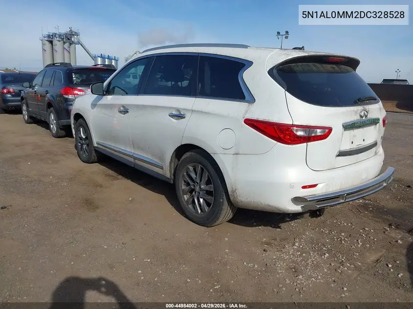 2013 Infiniti Jx35 VIN: 5N1AL0MM2DC328528 Lot: 44984002