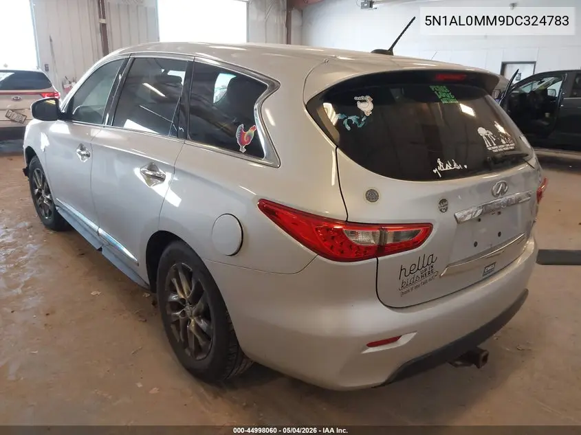 2013 Infiniti Jx35 VIN: 5N1AL0MM9DC324783 Lot: 44998060
