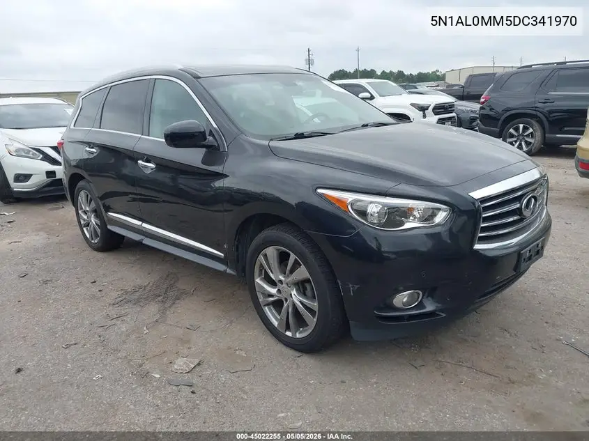 2013 Infiniti Jx35 VIN: 5N1AL0MM5DC341970 Lot: 45022255