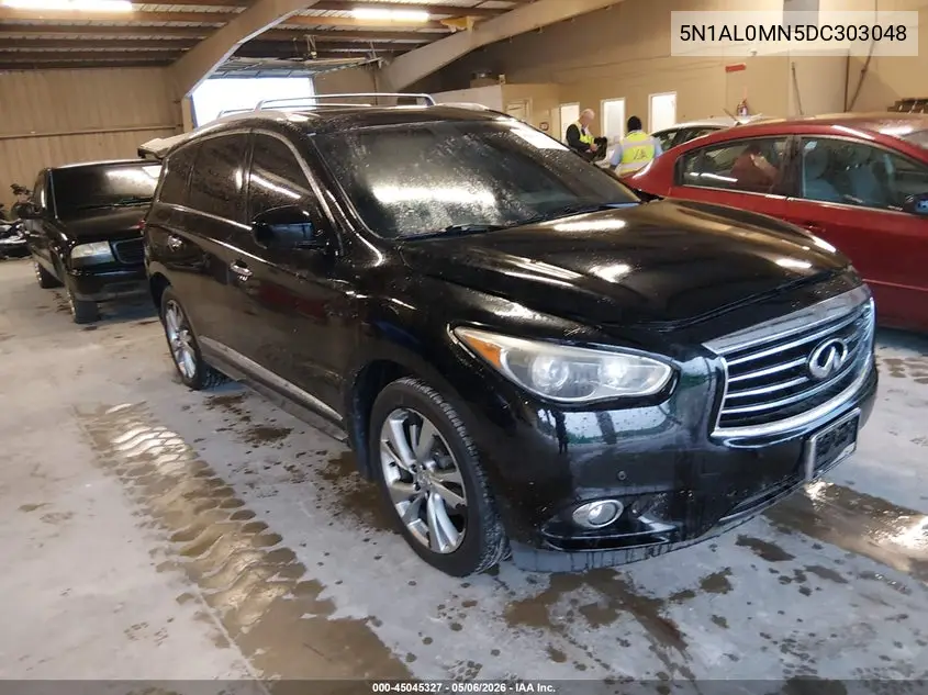 2013 Infiniti Jx35 VIN: 5N1AL0MN5DC303048 Lot: 45045327